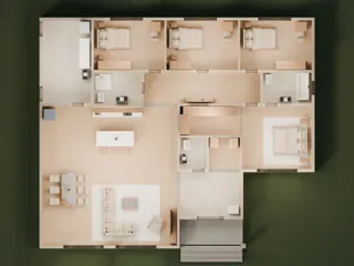 3D-разрез · вид сверху
