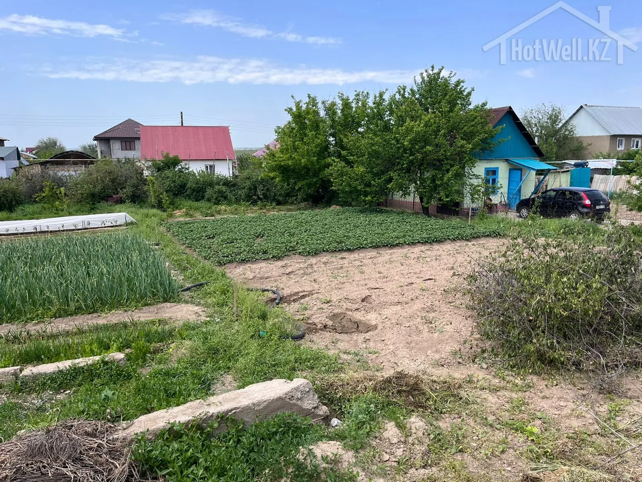 Участок под строительство дома «Л-94»: ровная площадка рядом с огородом